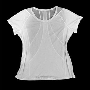 White Lululemon Mesh T-shirt